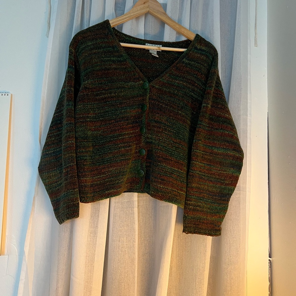 Sigrid Olsen Multicolor Cardigan